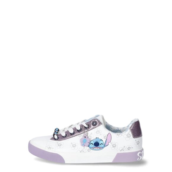 Disney Stitch Women Low Top Lace Up Sneaker, Size 8, Medium Width, Closed Toe - Picture 7 of 7